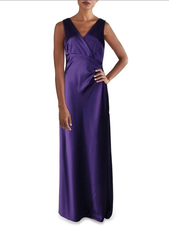 Lauren Ralph Lauren Dresses & Skirts - Ralph Lauren Regal Plum Evening Gown size 12